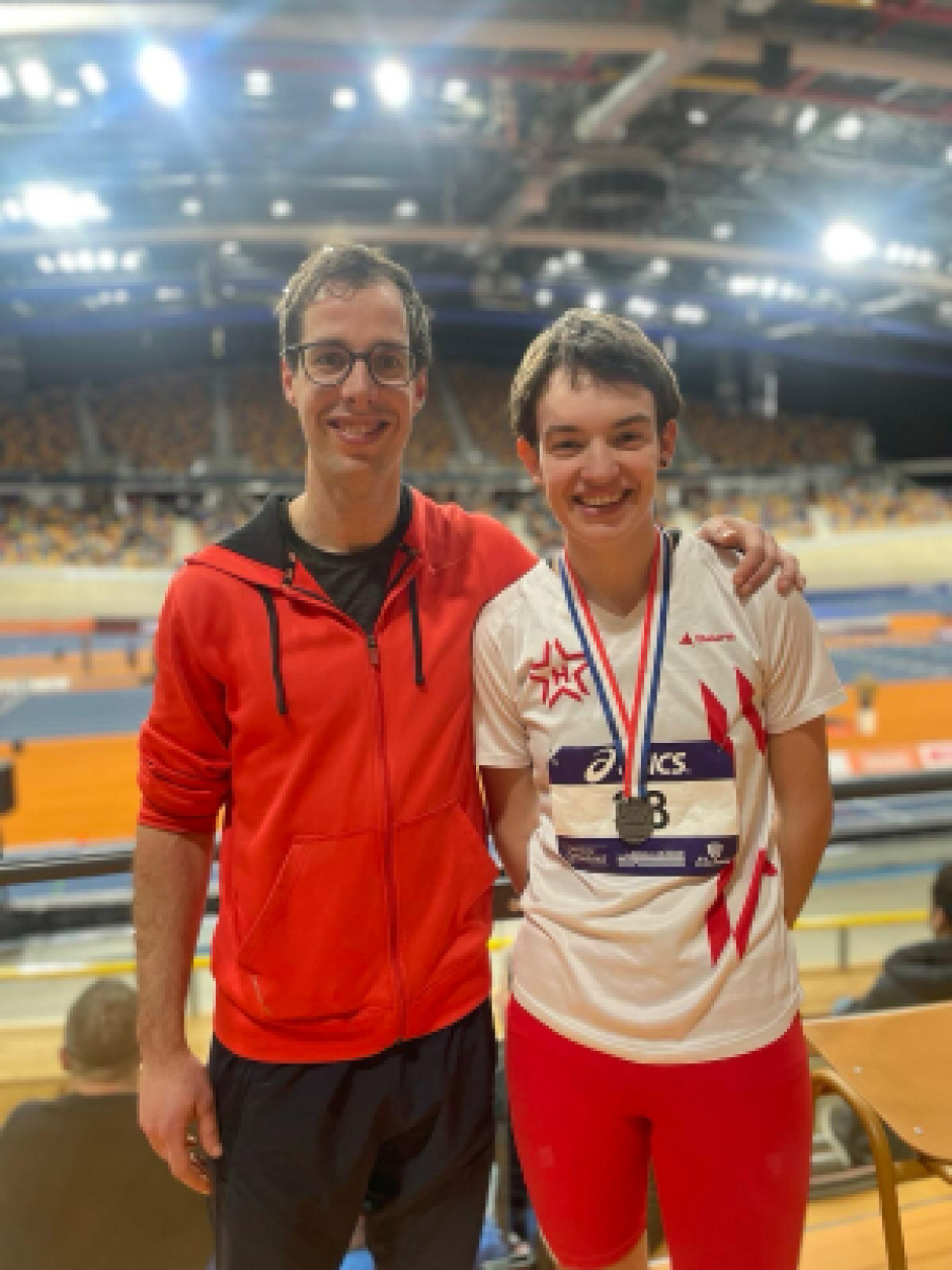 Met trotse coach